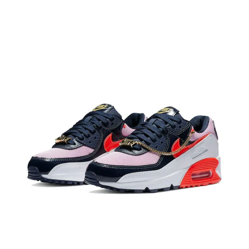 Nike Air Max 90 Cuban Link Obsidian Pink Women's-1