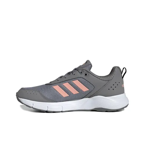 Adidas Neo Fluidcloud Neutral Running Shoes Women's Low-Top Gray/Pink