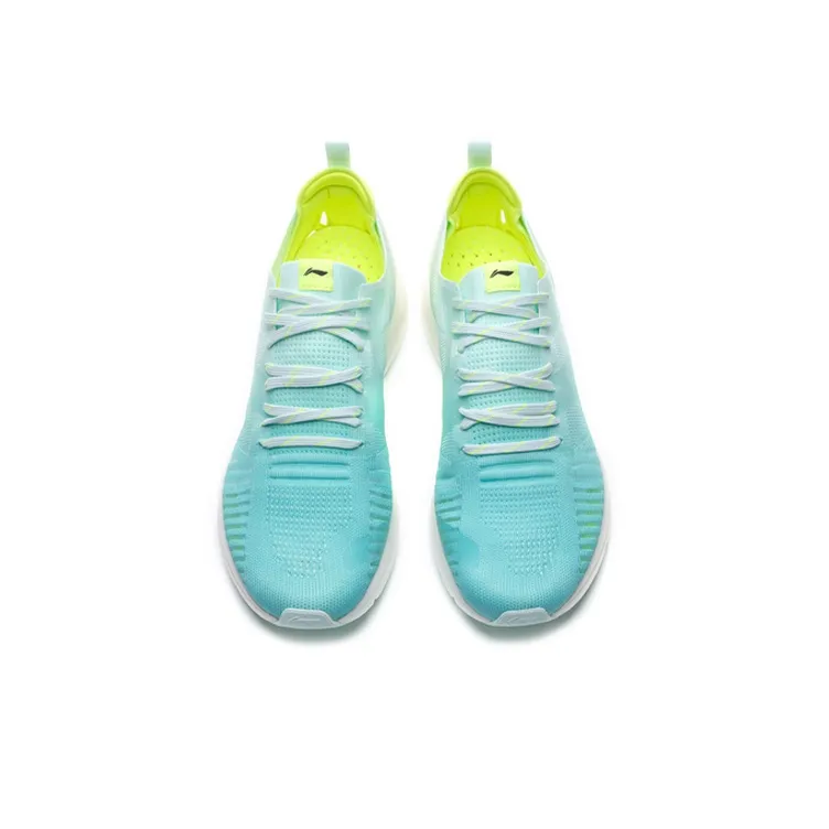 LiNing Super Light 16 Breathable Low Top Running Shoes Women's Green-3