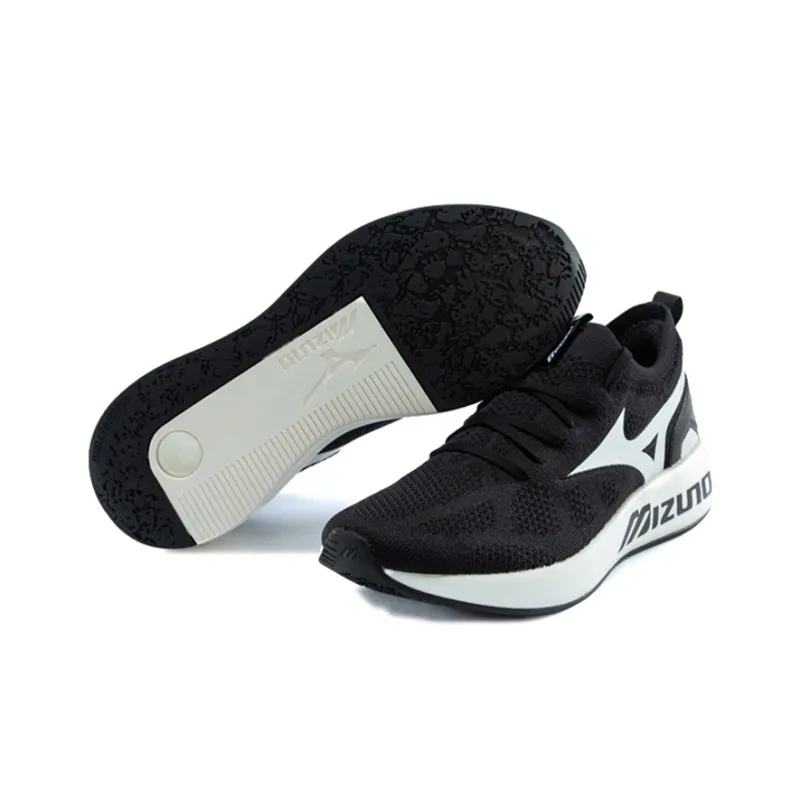 Mizuno Pi Knit Low top 'Black And White'-6