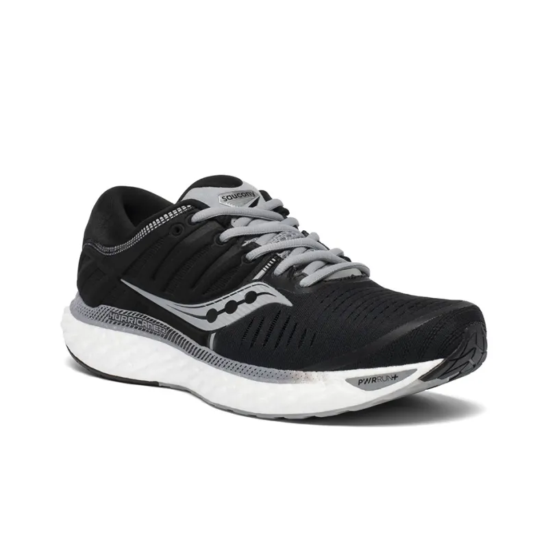 saucony Hurricane 22 'Black White'-2