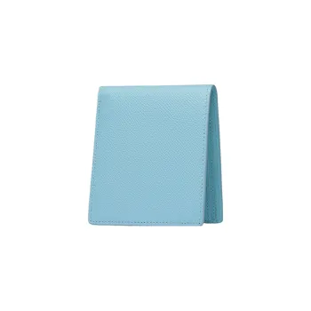 Maison Margiela Grained Calfskin Wallet Men's Light Blue