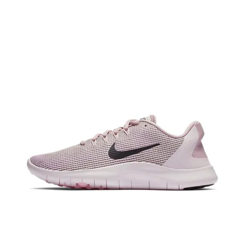 Nike Flex 2018 RN Running Shoes Women's Low-Top Pink/Black