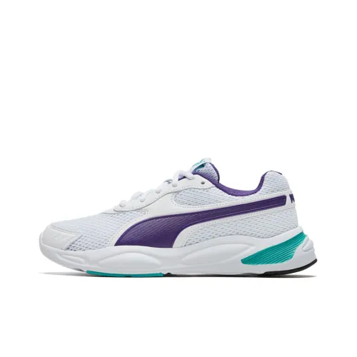 PUMA 90s Runner Running Shoes Unisex Low-Top White/Purple