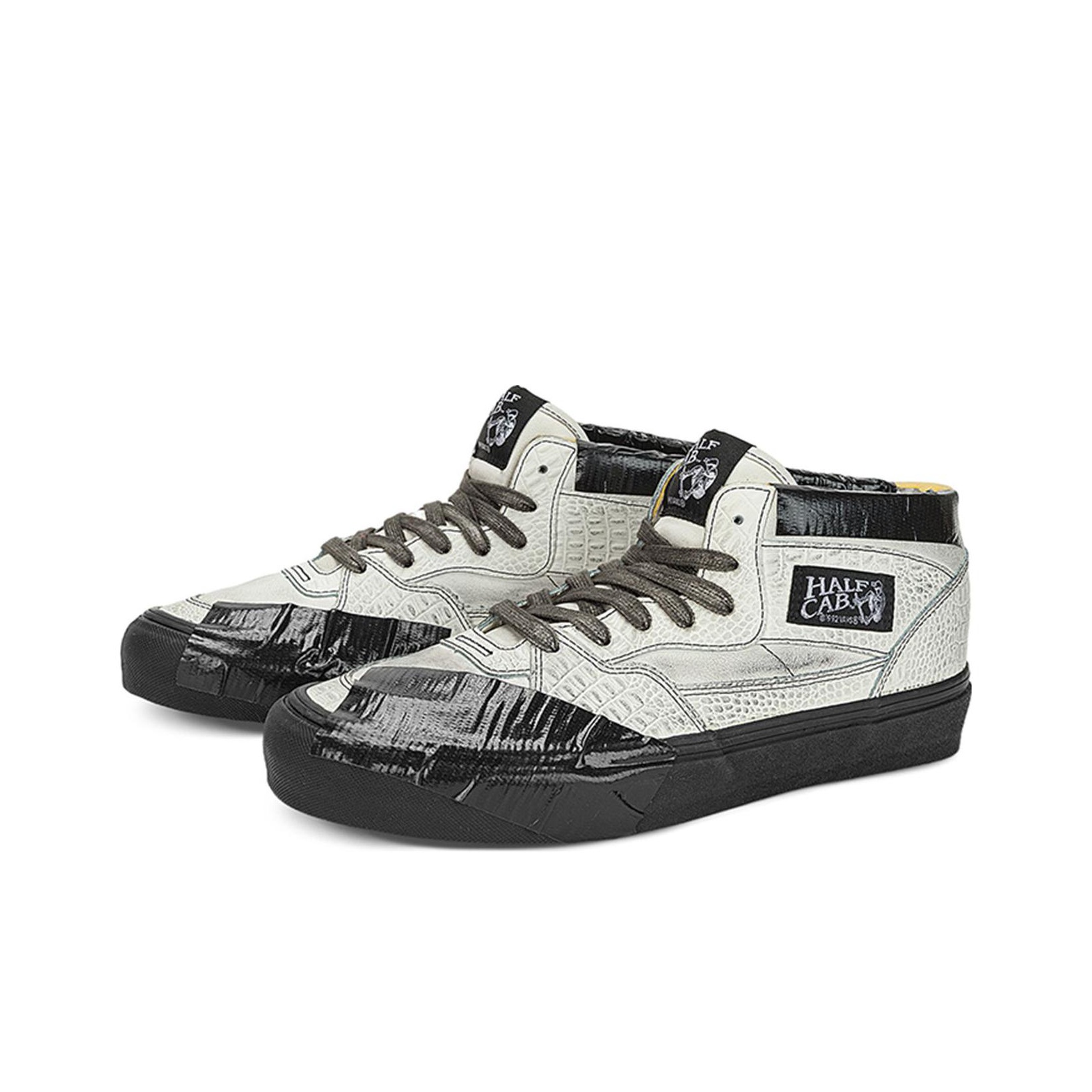 Vans Vault Half Cab Ef Lx Duct Tape Marshmallow - POIZON