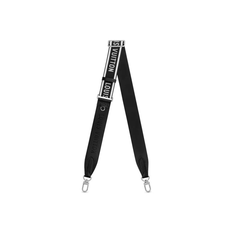 LOUIS VUITTON Polyamide Bag Strap Men's Black-1