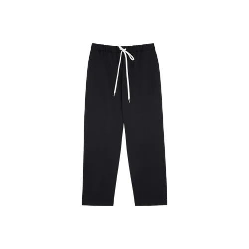 MM6 Maison Margiela Drawstring-waistband Drop-crotch Trousers