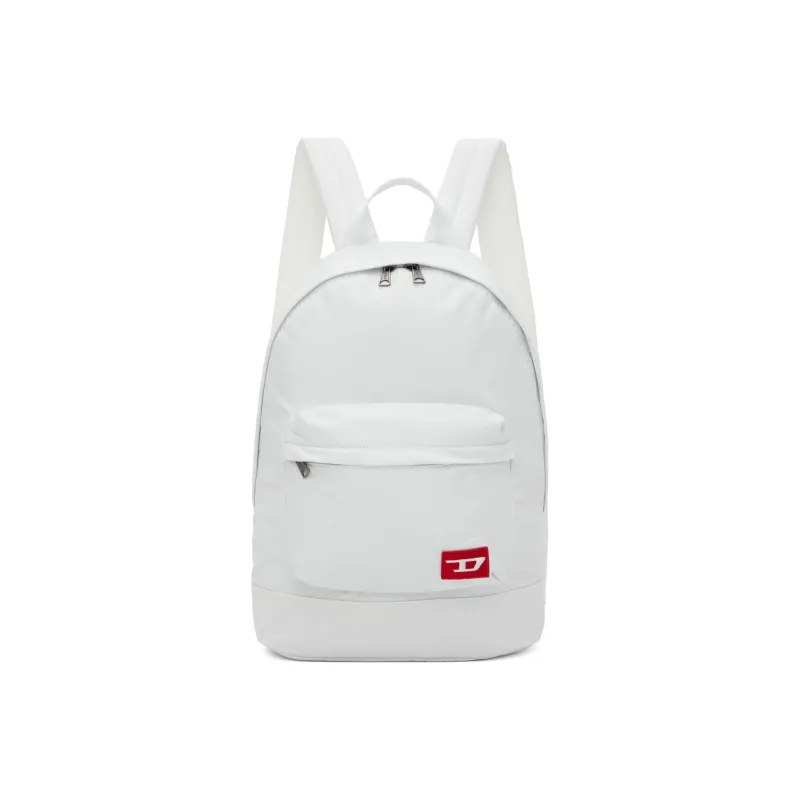 DIESEL Polyester Backpack Men's White-1