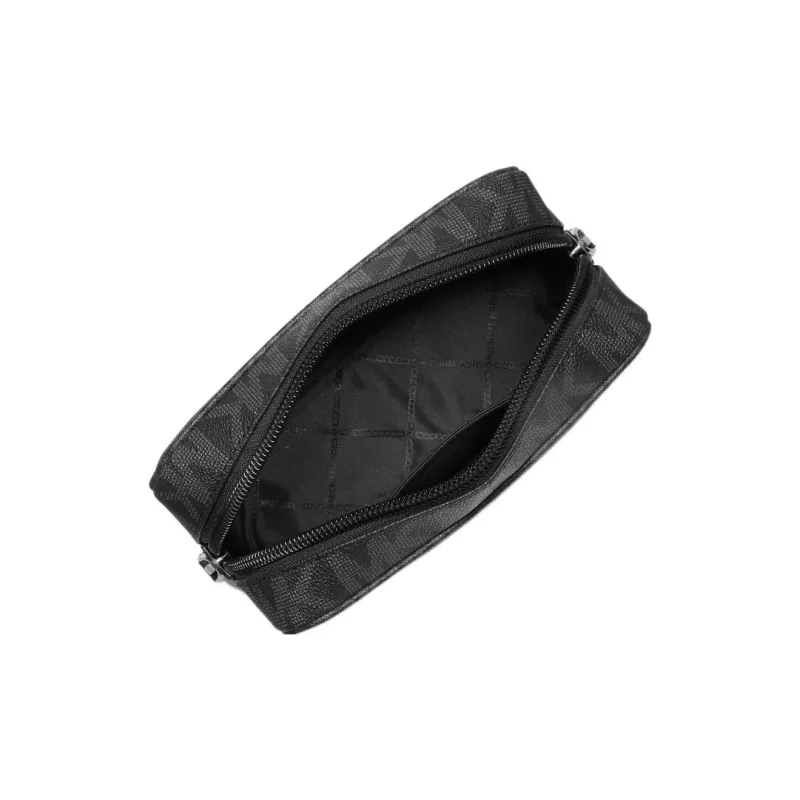 MICHAEL KORS MK Brooklyn Canvas Clutch Regular Women's Black-3