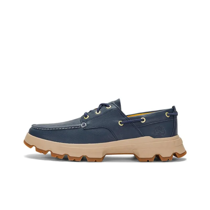 Timberland Greenstride Originals Ultra Leather Boat Shoes 'Blue'-0