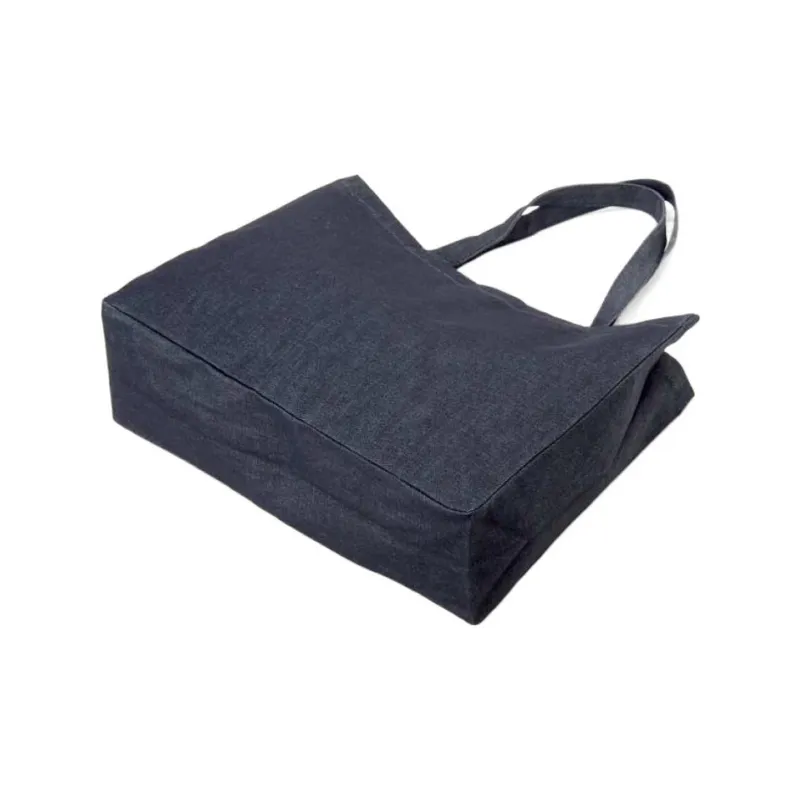 A.P.C . Daniela Denim Shopping Tote Bag-3