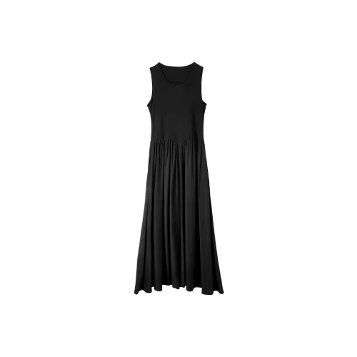 FANQIN Sleeveless Dresses Women's Black