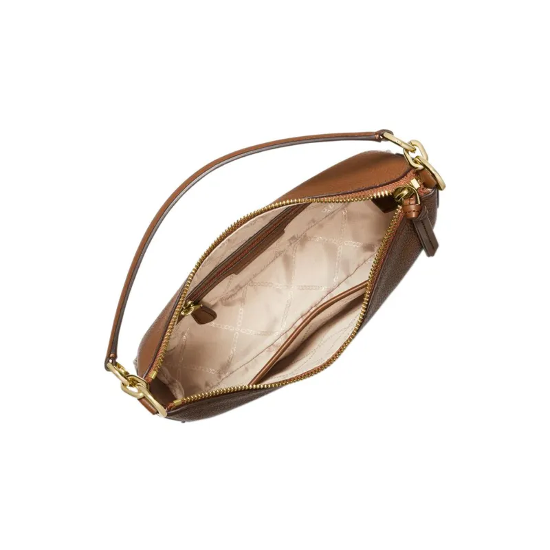 MICHAEL KORS MK Kelsey Litchi Grain Leather Crossbody Bag Shoulder Bag Small Size Women's-1