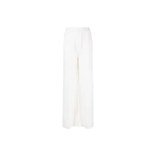 MSGM Wide-leg Wool-cashmere Blend Trousers