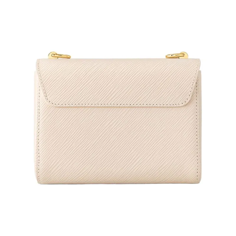 LOUIS VUITTON Twist Epi Grain Cow Leather Shoulder Bag, Crossbody Bag Trumpets Women's Ecru-1