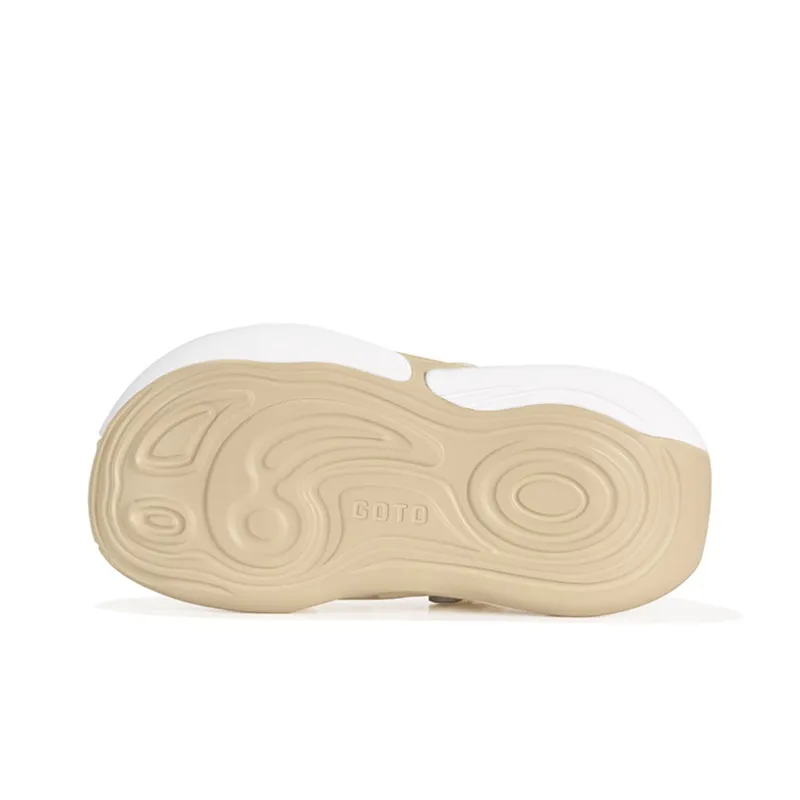 GOTO Nebula Beach Sandals Unisex Desert Gray-5