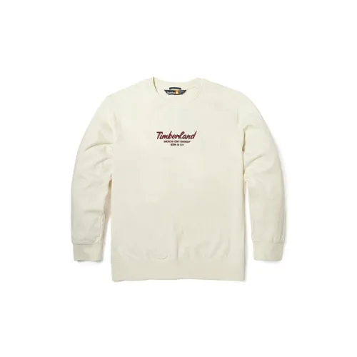 Timberland Sweatshirts Unisex Vintage White