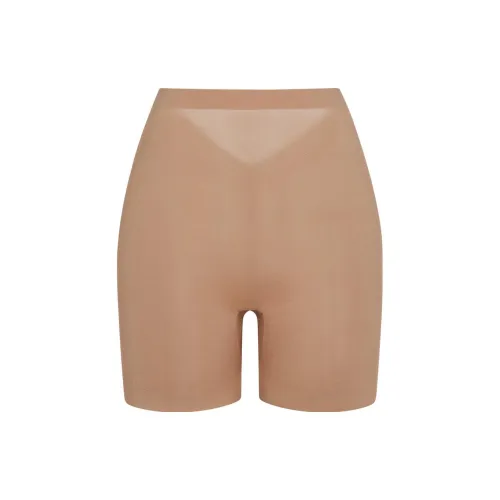 Skims Sports Shorts Women's Ochre/Skin