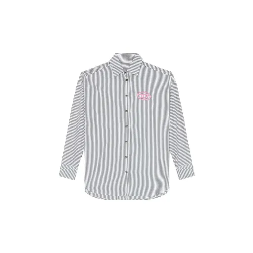 DIESEL C-Dou-Stripe Logo-embroidered Shirt