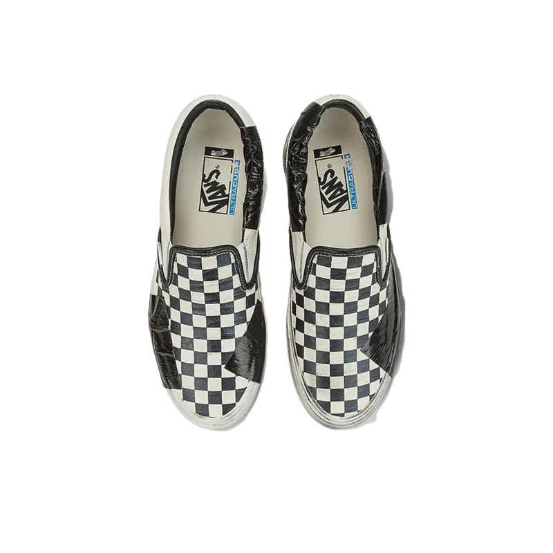 Vans Classic Slip On Vlt Lx Lux Duct Tape Checkerboard-2