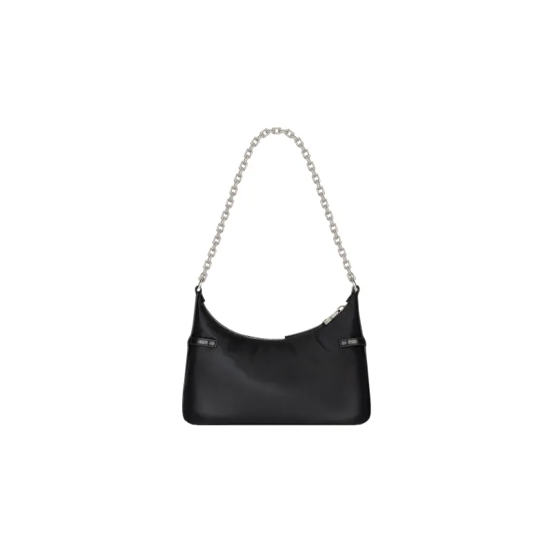 Givenchy Voyou Cow Leather Polyamide Handbag, Shoulder Bag Women's Black-2