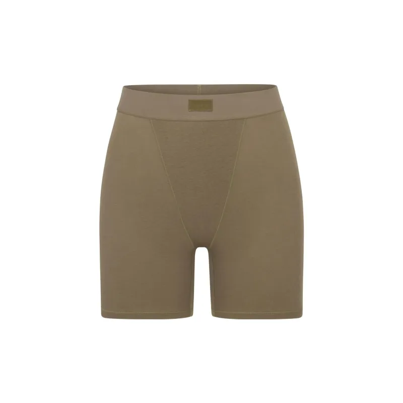SKIMS Boyfriend Boxer Underpants Women's Army/Army Green-0