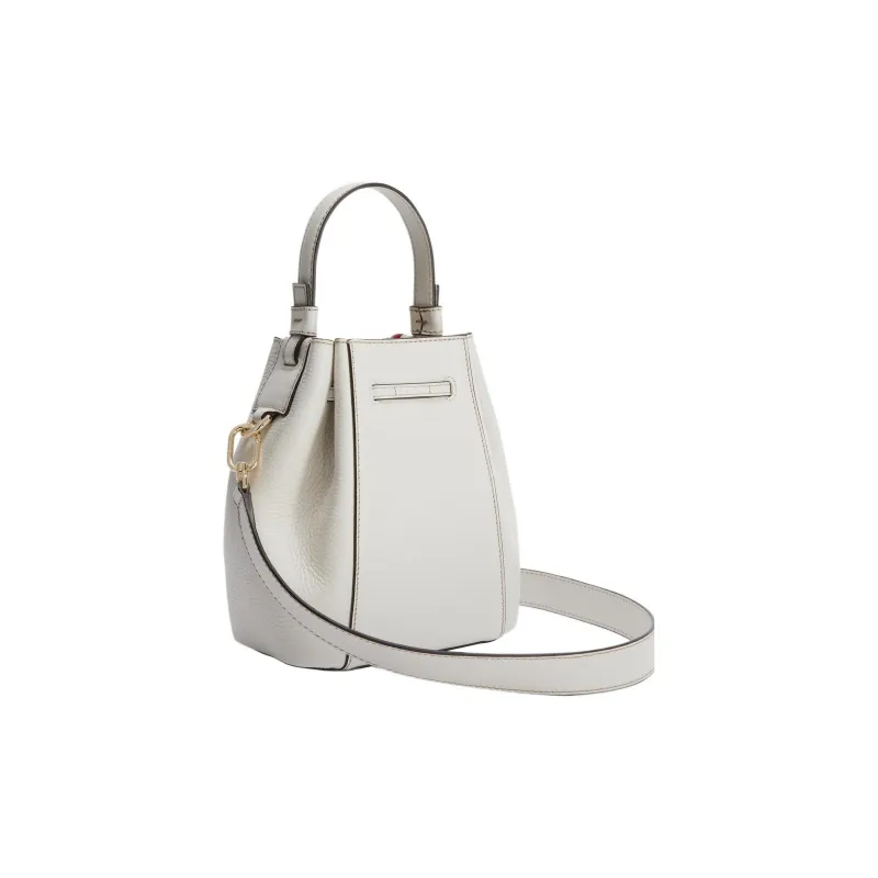 Furla Miastella Cow Leather Bucket Bag Handbag Shoulder Bag Crossbody Bag Mini Women's White-2