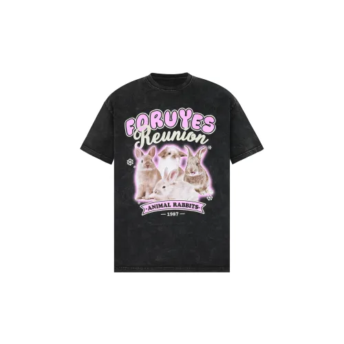 FORUYES T-Shirts Women's Black