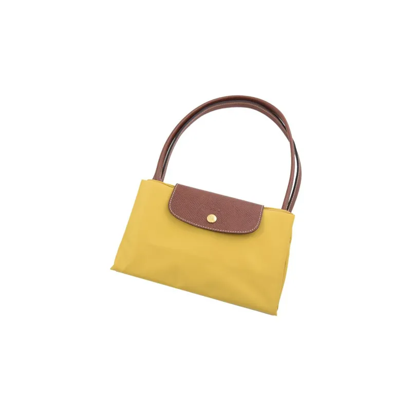 LONGCHAMP Le Pliage Néo Fabric Dumpling Bag Handbag Shoulder Bag Large Size Women's Yellow-4