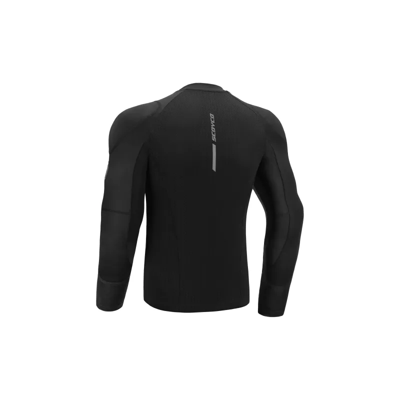 SCOYCO Racing Suits / Motorcycle Suits Men AM13 Black, Soft Armor Top-2