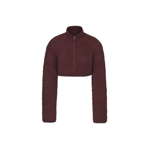 Skims Knitwear Women's Garnet Red