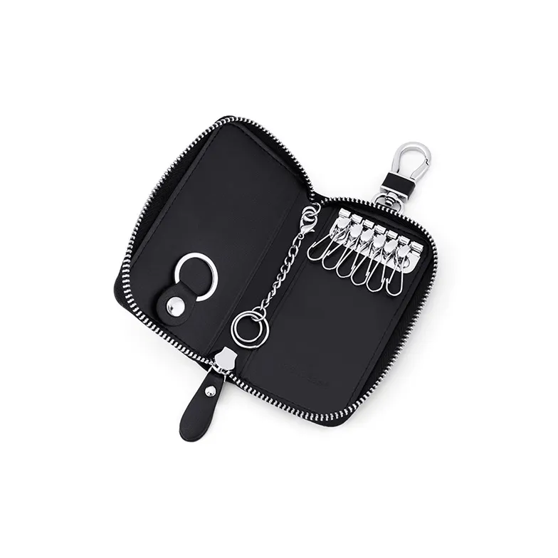 MashaLanti PVC Key Pouch Regular Men's Gray Blue-4