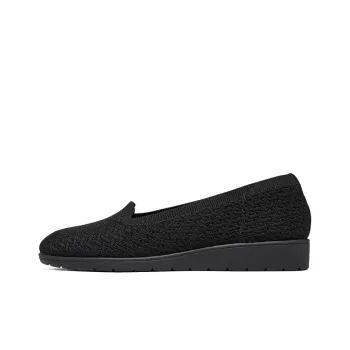 Skechers Modern Comfort Anti Slip Wear Resistant Low Top Casual Shoes Women's All Black