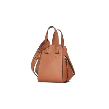 LOEWE Hammock Cow Leather Shoulder Bag, Crossbody Bag, Handbag Regular Women's Brown