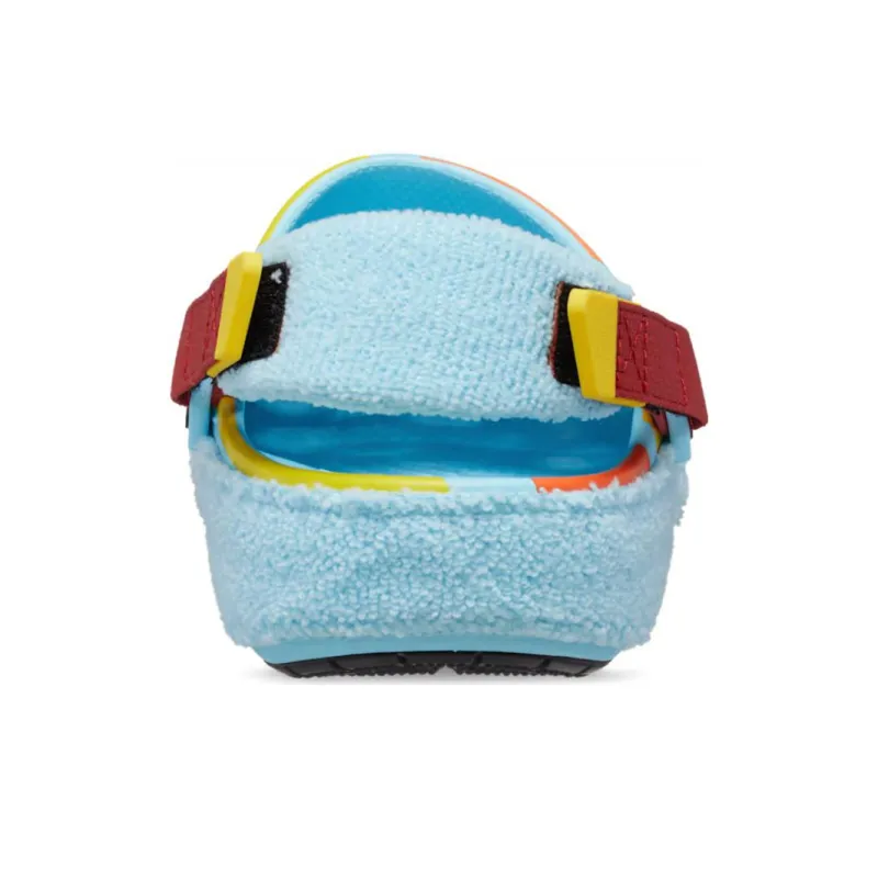 Crocs Classic Adjustable Clog Zen Garden Terry Cloth-5