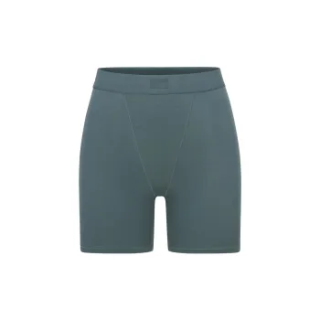 SKIMS Boyfriend Boxer Underpants Women's KYANITE/Blue Crystal Stone