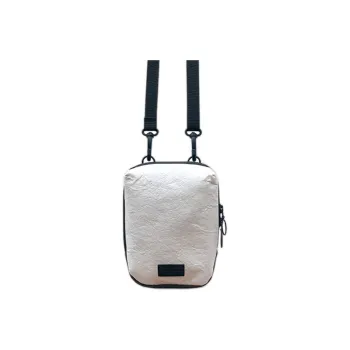 SanseiOriginal Polyethylene Shoulder Bag Regular Unisex Black/White