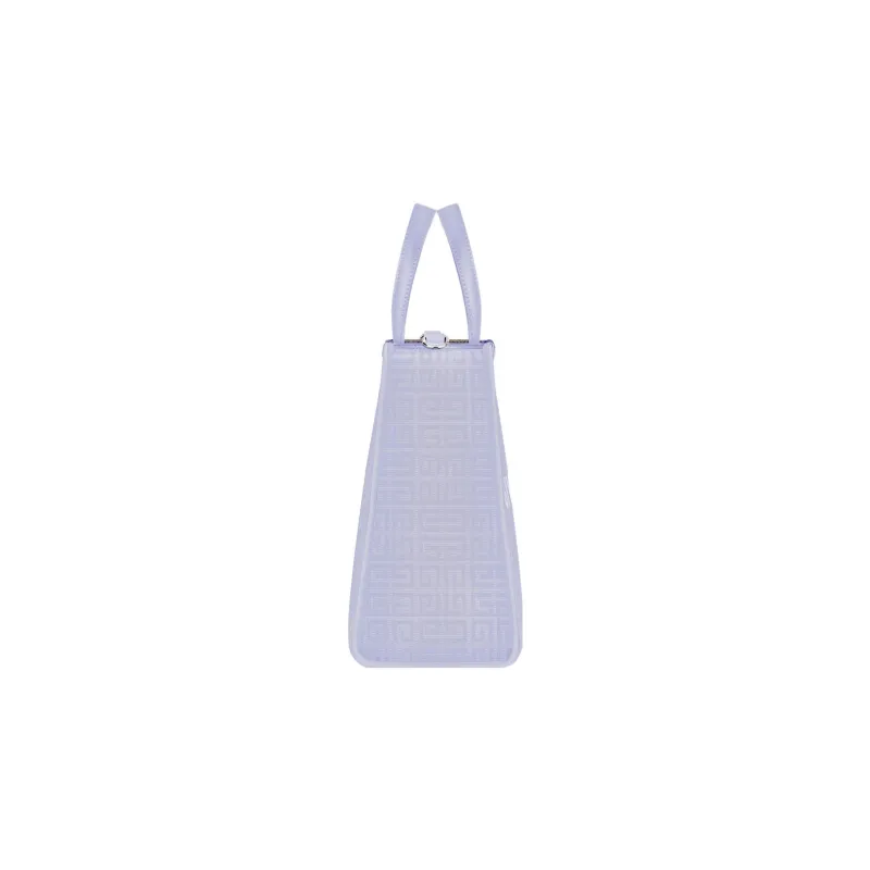 GIVENCHY Coated Canvas Tote Bag Shopping Bag Shoulder Bag Crossbody Bag Handbag Medium Size Women's Light Purple-1