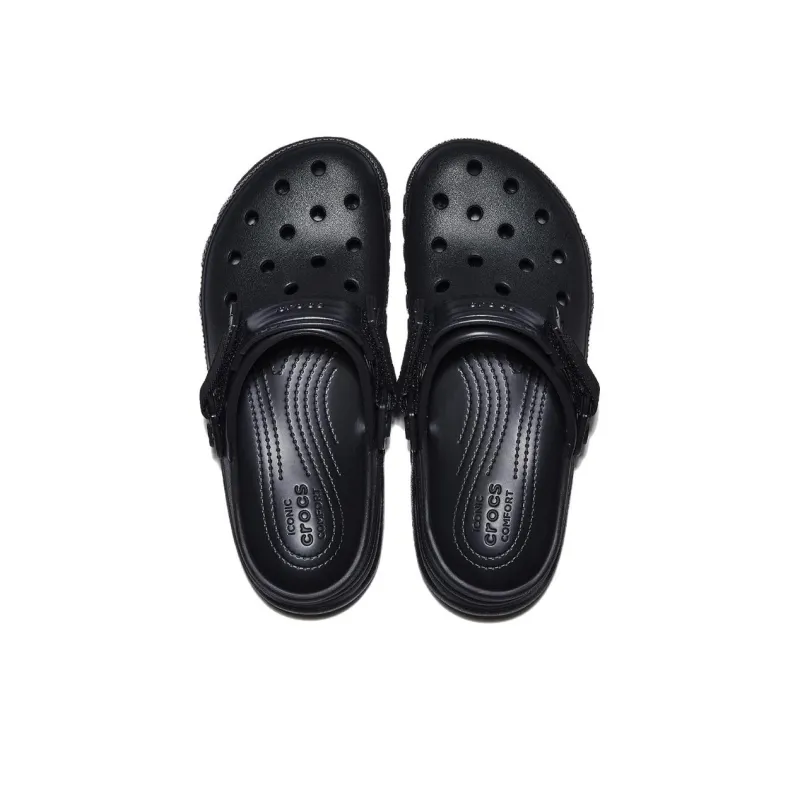 Crocs DUET MAX CLOG Clogs Unisex Pure Black-4