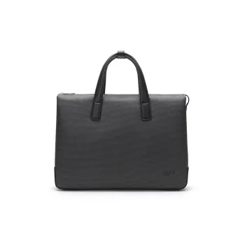 ELLE HOMME PVC Synthetic Leather Artificial Leather Handbags Briefcases Regular Men's Solid Color