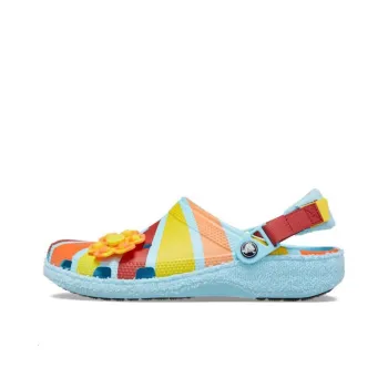 Crocs Classic Adjustable Clog Zen Garden Terry Cloth