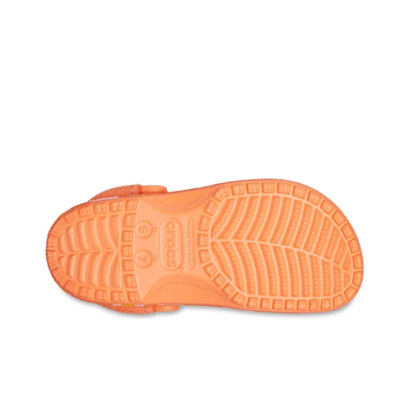 Crocs Classic Terry Cloth Clogs 'Orange'-6