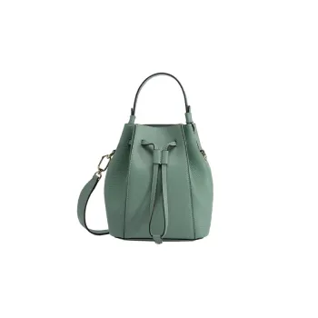 Furla Miastella Cow Leather Bucket Bags Shoulder Bag Crossbody Bag Mini Women's Green