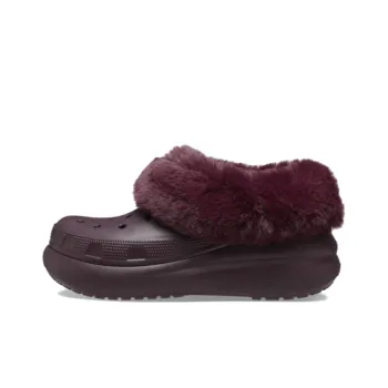 Crocs Furever Crush Shoes 'Dark Cherry' Women's