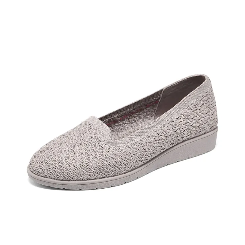 Skechers Modern Comfort Anti Slip Wear Resistant Low Top Casual Shoes Women's Light Gray-2