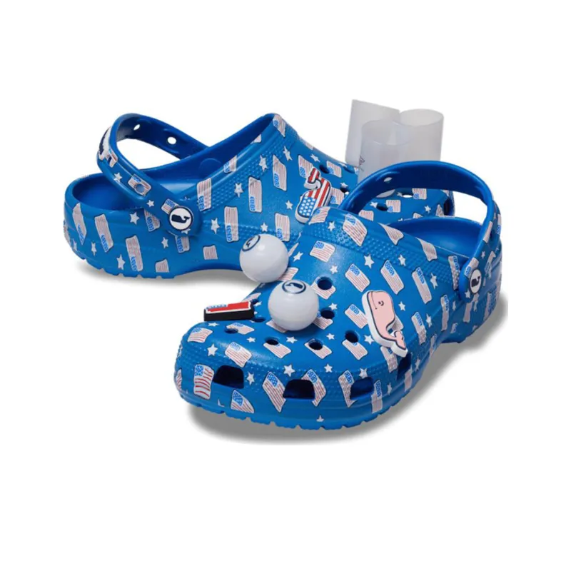 Crocs Classic Clog Vineyard Vines Bright Cobalt-3