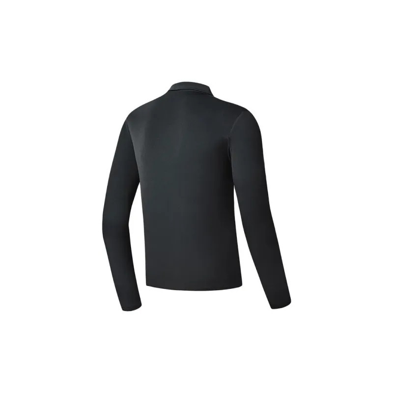 FILA Golf Series Polo Shirts Men Pitch Black-1