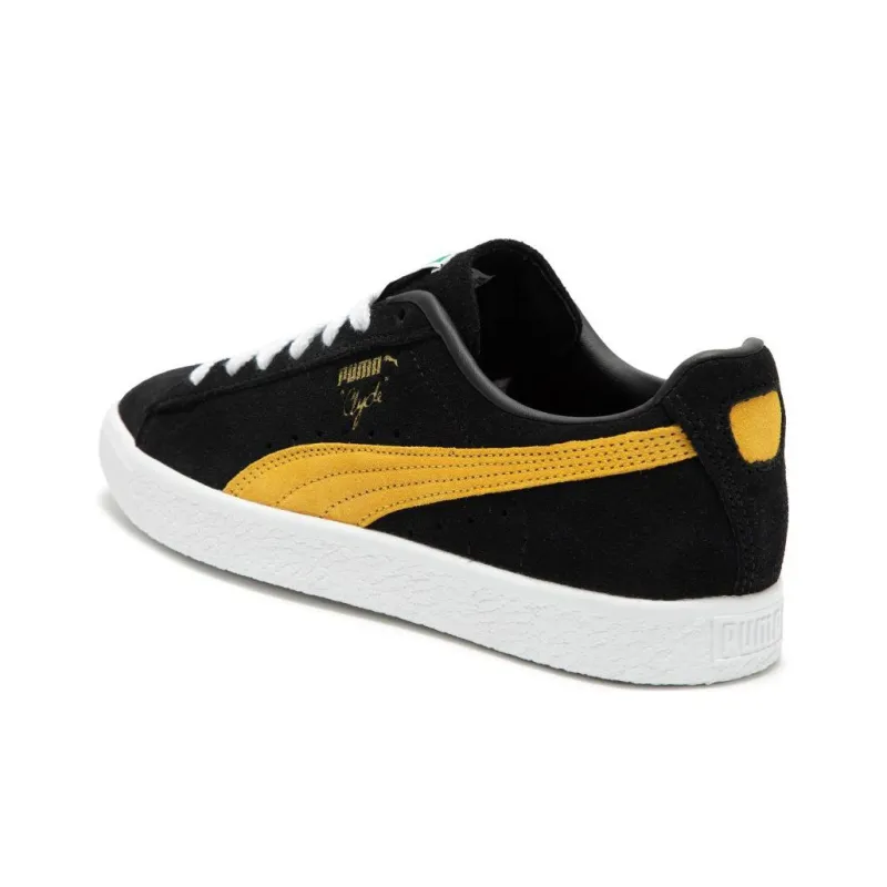 PUMA Clyde Og Black Yellow-4