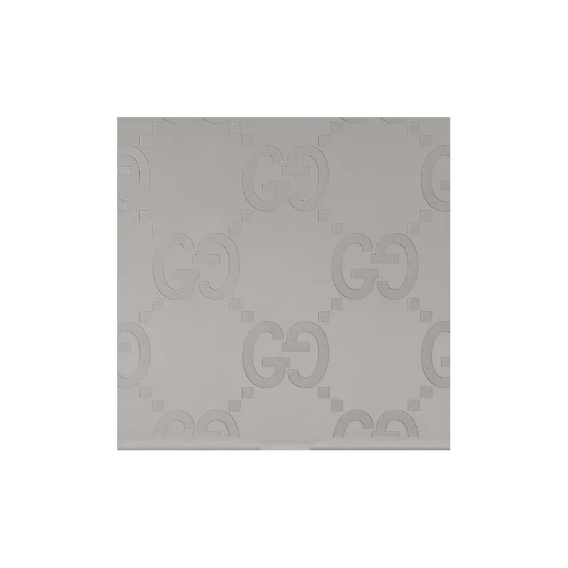 GUCCI Palladium Gold Tunable Metal Metal Card Holder Men's Silver-4