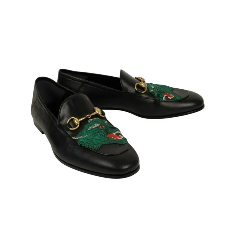 GUCCI Loafers Men Black-3